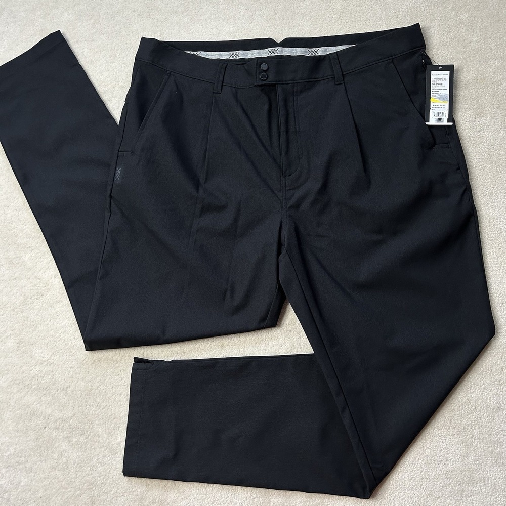Rhone Golf Tour Performance Golf Pants Men 30x32 Work Office Commute Pleated
